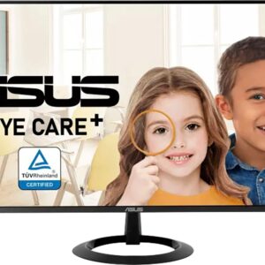 Der ASUS VZ27EHF Eye Care Gaming Monitor verfügt über ein 27 Zoll großes IPS-Panel mit Full HD-Auflösung (1920 x 1080)