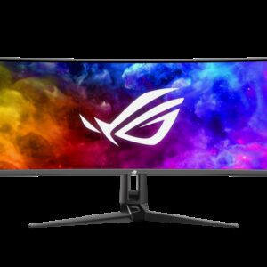 49-Zoll Curved Super-Ultrawide (5120 x 1440) QDOLED-Gaming-Monitor mit 144 Hz Bildwiederholrate und 0