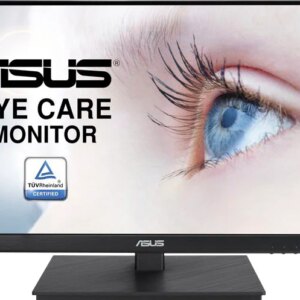 Der ASUS VA229QSB ist ein 55cm (22 Zoll) Full-HD-Monitor mit rahmenlosem IPS-Panel für hohe Betrachtungswinkel. Dadurch liefert er unglaublich scharfe Bilder und eine atemberaubende Videowiedergabe. Eine Bildwiederholrate von bis zu 75Hz mit der Adaptive-Sync-Technologie verhindert Nachzieheffekte und sorgt für eine scharfe