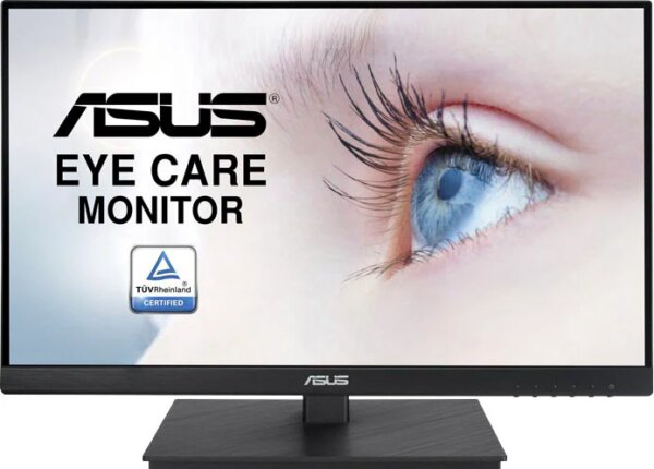 Der ASUS VA229QSB ist ein 55cm (22 Zoll) Full-HD-Monitor mit rahmenlosem IPS-Panel für hohe Betrachtungswinkel. Dadurch liefert er unglaublich scharfe Bilder und eine atemberaubende Videowiedergabe. Eine Bildwiederholrate von bis zu 75Hz mit der Adaptive-Sync-Technologie verhindert Nachzieheffekte und sorgt für eine scharfe