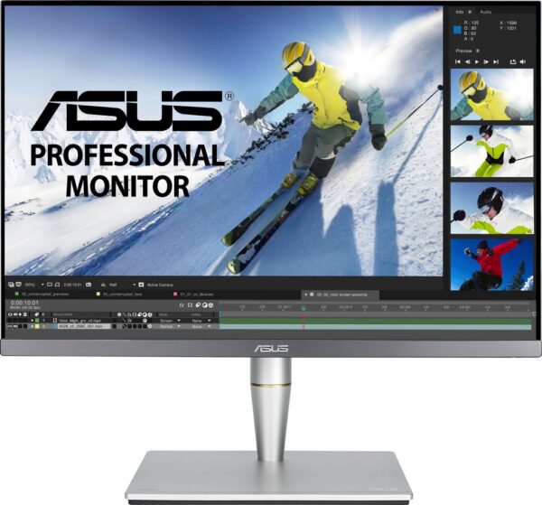 ASUS ProArt – Der PA24AC verfügt über ein WUXGA-IPS-Panel mit einer Auflösung von 1920 x 1200