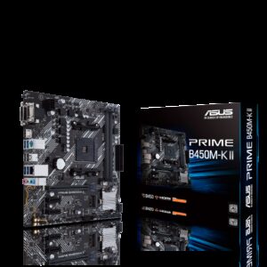 Die ASUS-Prime-B450-II-Serie-Mainboards bilden die stabile Grundlage für Ihr erstes Selbstbau-System und bieten gleichzeitig genug Möglichkeiten