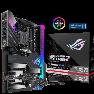 Das ROG Crosshair VIII Extreme Mainboard ist optimal darauf vorbereitet