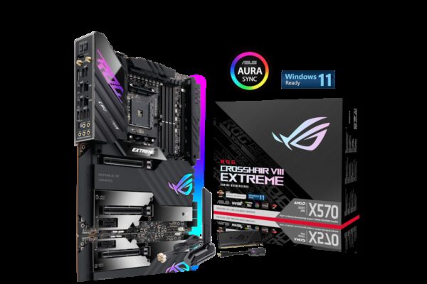 Das ROG Crosshair VIII Extreme Mainboard ist optimal darauf vorbereitet