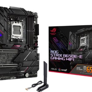 Mit dem Strix B650E-E bringst du deinen Build von B-Tier auf S-Tier! PCIe 5.0 und DDR5 katapultieren dein System in die Zukunft