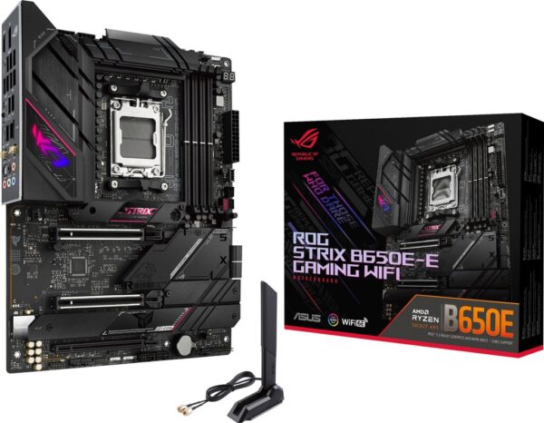 Mit dem Strix B650E-E bringst du deinen Build von B-Tier auf S-Tier! PCIe 5.0 und DDR5 katapultieren dein System in die Zukunft