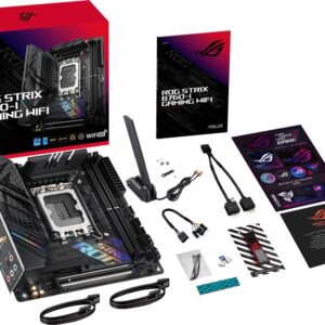 ROG STRIX B760-I GAMING WIFI Mit dem ROG Strix B760-I kannst du deinem System freien Lauf lassen