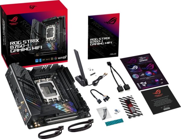 ROG STRIX B760-I GAMING WIFI Mit dem ROG Strix B760-I kannst du deinem System freien Lauf lassen