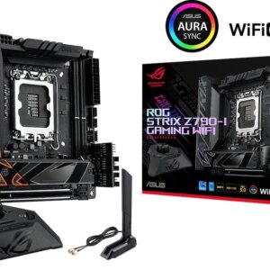 ASUS ROG STRIX Z790-I GAMING WIFI Intel® Z790 LGA 1700 Mini-ITX-Mainboard mit 10 + 1 Power Stages