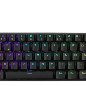 ROG Falchion Ace 65% kompakte Gaming-Tastatur mit gelubten mechanischen ROG NX-Switches. PBT-Doubleshot-Keycaps