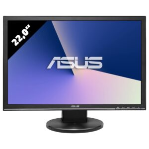 ASUS VW22AT - 1680 x 1050 - WSXGA+ - Schnittstellen:1x Audio - Ausgang - 3.5 mm - Partnerprogramm:Ja - Zustand:Gebraucht - Farbe:Schwarz - Webcam:Nein - Helligkeit: 250 cd/m² - Schnittstellen:1x DVI-D - Reaktionszeit:5 ms - Touchscreen:Nein - Paneltyp:TN - Ergonomie:Neigbar - Blickwinkel:170°/160° - Schnittstellen:1x VGA - Lautsprecher:Ja - Grading:Gut - Pixelabstand:0