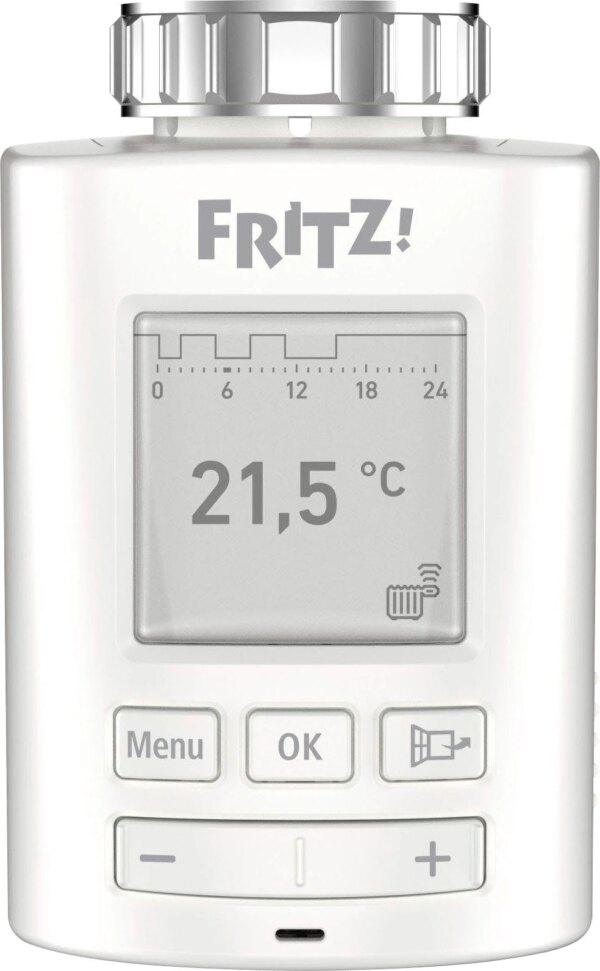 Intelligenter Heizkörperregler für das Heimnetz. Steuert automatisch und präzise die Raumtemperatur