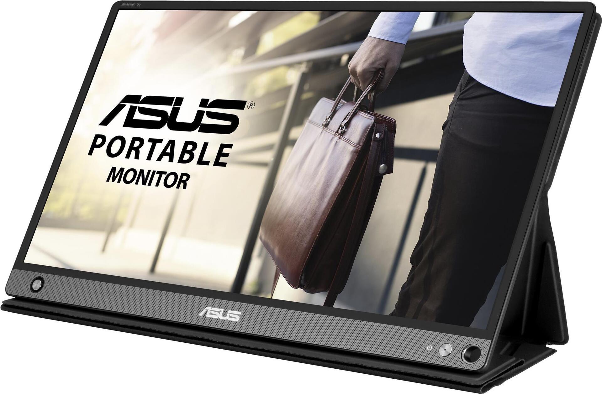 Kurzinfo: ASUS ZenScreen GO MB16AHP - LCD-Monitor - 39.6 cm (15.6) - tragbar - 1920 x 1080 Full HD (1080p) - IPS - 250 cd/m² - 700:1 - Micro HDMI