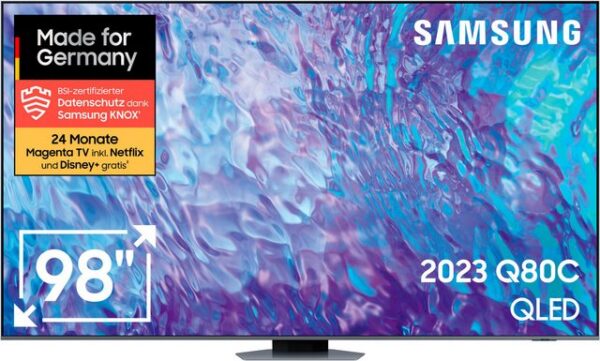 Ein Fernseher für ein Gefühl wie im Kino Dieses Samsung-Modell ist ein LED-Fernseher. Mach aus deinem Wohnzimmer einen kleinen Filmpalast und tauch auf dem großen Bildschirm mitten ins Geschehen ein. Genieße mit DVB-T. Dieses Gerät eignet sich für dich