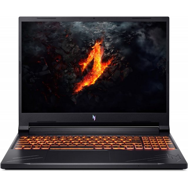 Entdecken Sie das Acer Nitro V 16 (ANV16-41-R0FK) Gaming Notebook in stylischem obsidian black. Mit einem beeindruckenden 16 Zoll Display und schneller