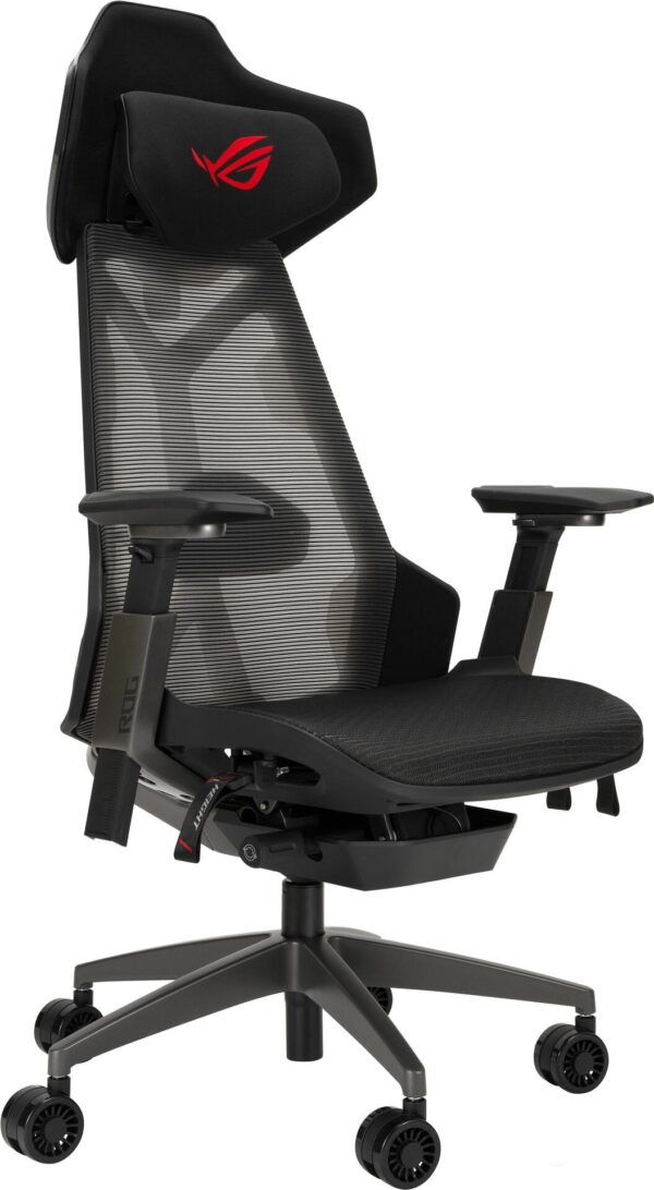 HÄLT DIR DEN RÜCKEN FREI! Der ROG Destrier Ergo Gaming Chair ist ein komplett neuer