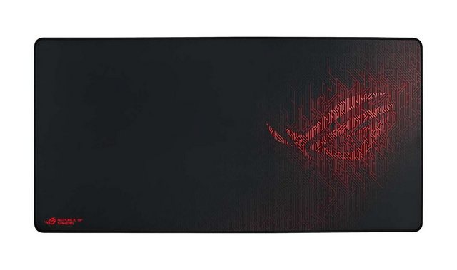 ASUS ROG Sheath Mousepad   Der Schauplatz für die ultimative SchlachtOptimiert für ein reibungsarmes Gleiten der MausEnorm große Abmessungen für die komplette Gaming-AusrüstungRutschfeste Unterseite aus Gummi in ROG-RotLanglebige Einfassung ohne Ausfransen                 Was ist ROG SheathDas extra-große ASUS ROG Sheath-Mauspad eignet sich optimal für alle Arten von Gaming-Mäusen. Die glatte Oberfläche garantiert eine präzise