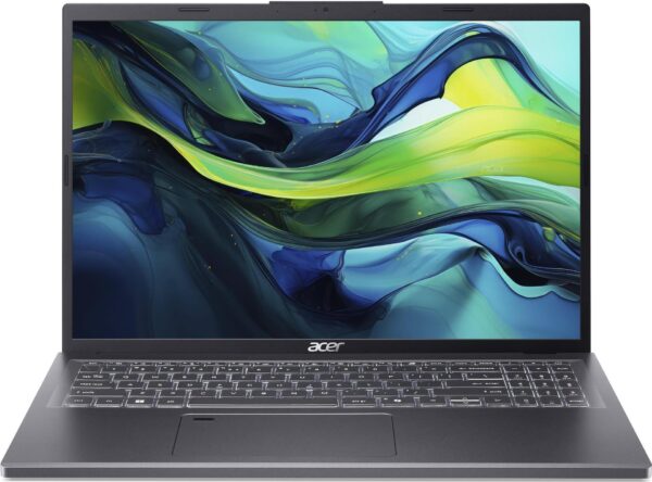 Acer Aspire 16 (A16-51GM-58V7) Notebook - US INTL. (QWERTY) Tastatur 16,0 WUXGA, IPS, Intel Core 5-120U, 16GB RAM, 512GB SSD, Geforce, RTX 2050, Windows 11, US-Tastatur (NX.KTJEG.00F)