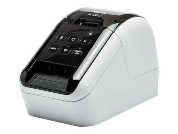 Der Brother QL-810Wc ist ein professioneller WLAN-Etikettendrucker. Highlight ist die Rot-Schwarz-Druckfunktion. Das Modell verfügt über eine WLAN-Schnittstelle und Bluetooth 5.2