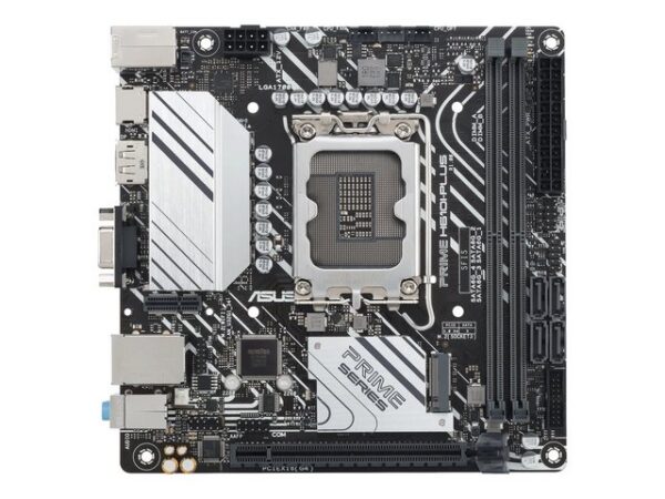 AllgemeinProdukttypMotherboard - Mini-ITXChipsatzIntel H610ProzessorsockelLGA1700-SockelMax. Anz. Prozessoren1Kompatible Prozessoren(unterstützt 12. und 13. Generation von Intel Core / Pentium Gold / Celeron)Unterstützter RAMMax. Größe96 GBTechnologieDDR5Bustakt4800 MHz