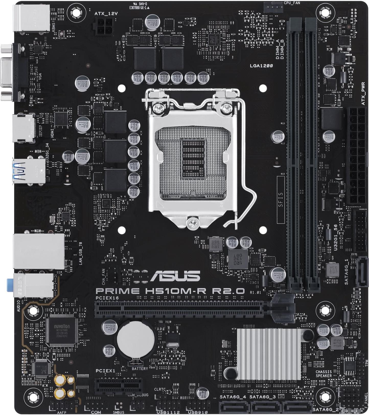 MB ASUS PRIME H510M-R R2.0-SI (Intel