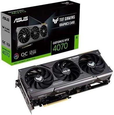 Kurzinfo: ASUS TUF Gaming GeForce RTX 4070 - OC Edition - Grafikkarten - GeForce RTX 4070 - 12 GB GDDR6X - PCIe 4.0 - HDMI