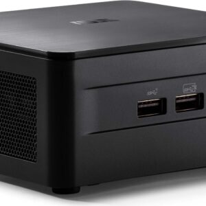 ASUS NUC 12 Pro Kit RNUC12WSHI700002I - Barebone - Mini-PC - 1 x Core i7 1260P / 2.1 GHz - RAM 0 GB - Intel Iris Xe Grafikkarte - 1GbE, 2.5GbE, Bluetooth 5.2, 802.11ax (Wi-Fi 6E) - WLAN: Bluetooth 5.2, 802.11a/b/g/n/ac/ax (Wi-Fi 6E) - Schwarz (90AR00E1-M000J0)