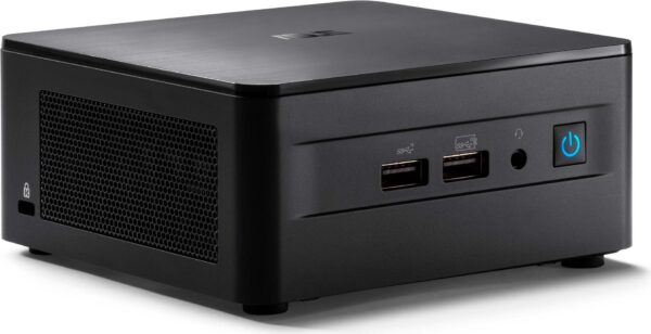 ASUS NUC 12 Pro Kit RNUC12WSHI700002I - Barebone - Mini-PC - 1 x Core i7 1260P / 2.1 GHz - RAM 0 GB - Intel Iris Xe Grafikkarte - 1GbE, 2.5GbE, Bluetooth 5.2, 802.11ax (Wi-Fi 6E) - WLAN: Bluetooth 5.2, 802.11a/b/g/n/ac/ax (Wi-Fi 6E) - Schwarz (90AR00E1-M000J0)