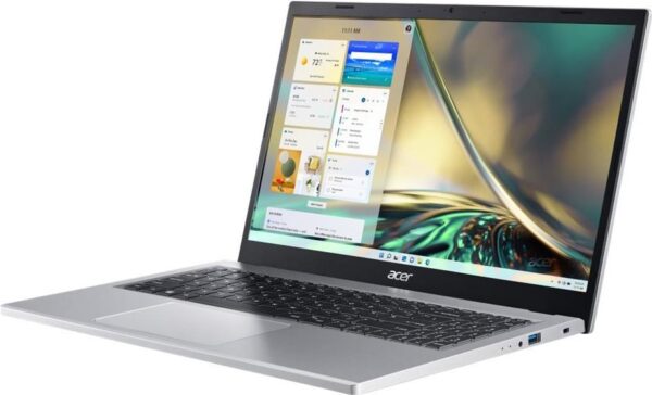 Acer Aspire 3 15 A315-24P - AMD Ryzen 5 7520U / 2.8 GHz - Win 11 Home - Radeon 610M - 16 GB RAM - 512 GB SSD - 39.6 cm (15.6) IPS 1920 x 1080 (Full HD) - 802.11a/b/g/n/ac/ax - Reines Silber - kbd: Deutsch (NX.KDEEG.01D)