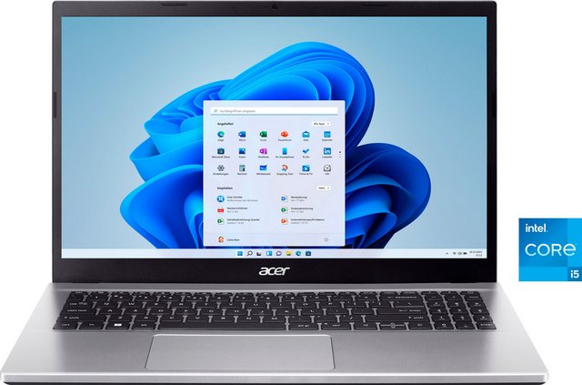 Vielseitiges Gerät mit schlauem Betriebssystem Das A315-59-52VQ ist ein Notebook der Marke Acer. Filme und Fotos lassen sich auf dem praktischen 15