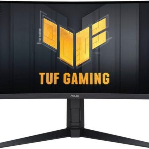 Der TUF Gaming VG34VQL3A ist ein 34-Zoll Ultra Wide QHD (3440 x 1440) 1500R Curved Gaming Monitor mit einer Bildwiederholrate von 180 Hz und einer GTG-Reaktionszeit von 1 ms für extrem immersives Gameplay. ASUS Extreme Low Motion Blur und AMD FreeSync™ Premium Pro ermöglichen butterweiche Spiele. Außerdem verfügt er über die DisplayHDR 400-Technologie