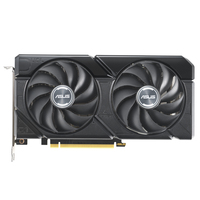 2x Lüfter. 2x Spaß. nASUS Dual GeForce RTX™ 4060 Ti EVO verbindet dynamische Kühlleistung mit breiter Kompatibilität. Hochentwickelte Kühllösungen von Flaggschiff-Grafikkarten - darunter zwei Axial-Tech-Lüfter zur Maximierung des Luftstroms zum Kühlkörper - sind in die 22