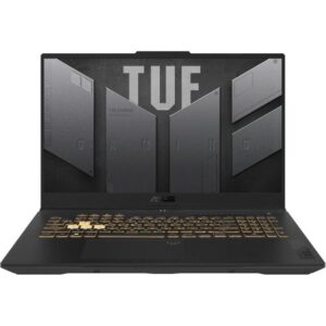 Das Notebook TUF Gaming F17 FX707ZU4-HX071W von AsusEs handelt sich bei diesem Gerät um das TUF Gaming F17 FX707ZU4-HX071W Notebook – einem Produkt von Asus. Die Bildschirmdiagonale beträgt bei einer Auflösung von 1920 x 1080 Pixeln stolze 17