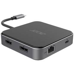 Acer USB-C® Dockingstation  HP.DSCAB.013 Passend für Marke Dockingstations: Universal  USB-C® Power DeliveryAcer HP.DSCAB.013 USB-C® DockingstationAnschluss A (bzw. Eingänge): USB-C®Anschluss B (bzw. Ausgänge): HDMI®