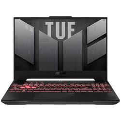 Asus Gaming Notebook TUF Gaming A15 FA507UV-HQ055W  39.6 cm (15.6 Zoll)  QHD AMD Ryzen 9 8945H 16 GB RAM  1 GB SSD Nvidia GeForce RTX 4060 Win 11 Home Schwarz  90NR0I25-M004X0Asus TUF Gaming FA507UV-HQ055W Gaming NotebookDisplay: 39.6 cm (15.6 Zoll) Blendfrei QHD 2560 x 1440 PixelProzessor: AMD Ryzen 9 8945H  bis zu 5.2 GHz