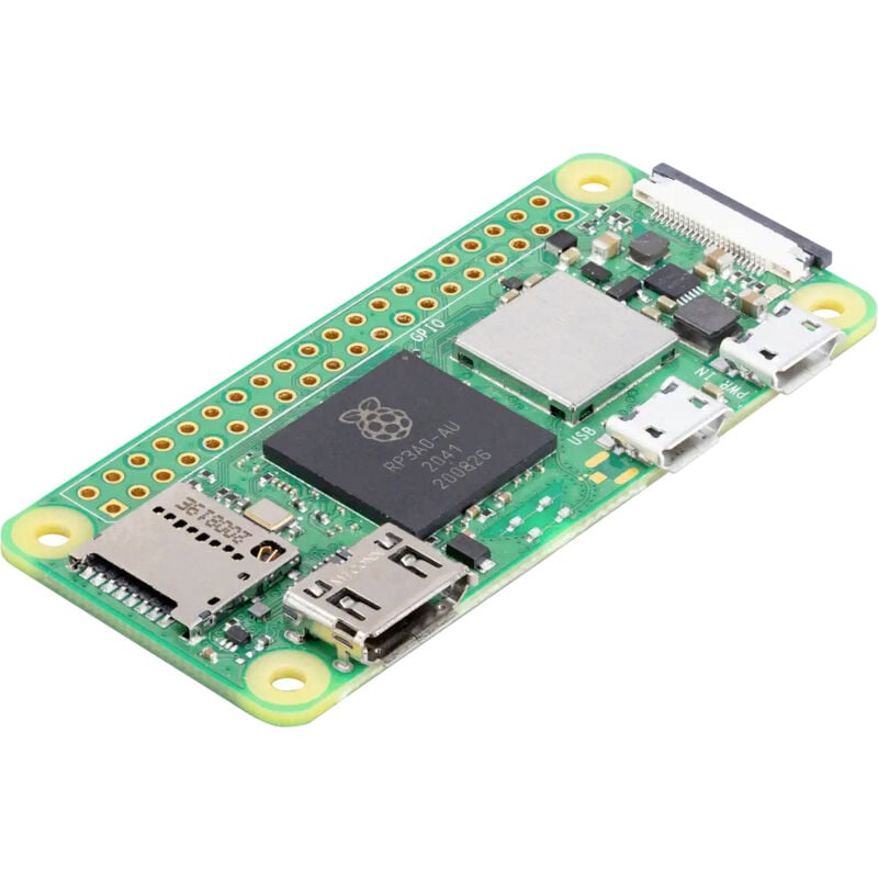 Überblick Sehr kleine Bauform Geringer Stromverbauch 40 PIN GPIO ohne gelötete Steckleiste 1GHz Quad-Core 64-bit Arm Cortex-A53 CPU 512MB SDRAM 2