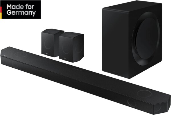 Samsung Soundbars unterstützen die objektbasierte Audiotechnologie Dolby Atmos™ kabellos