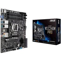 Asus MB WS C246M PRO C246 PCH Mainboard Sockel (PC) Intel® 1151 Formfaktor (Details) Micro-ATX Main