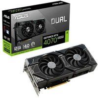 Asus Grafikkarte Nvidia GeForce RTX 4070 Super DUAL 12GB GDDR6X-RAM PCIe x16 HDMI®, DisplayPort