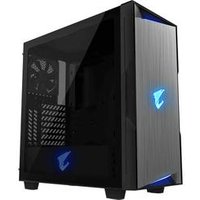 Gigabyte AORUS C300 GLASS Midi-Tower PC-Gehäuse Schwarz Gigabyte AORUS C300 GLASS Midi Tower SchwarzAusstattung: Formfaktor: Midi TowerTyp: PCProduktfarbe: Schwarz. Unterstützte Stromversorgungs-Formfaktoren: ATX. Installierte Lüfter (Vorderseite): 1x 120 mmDurchmesser unterstützte Vorderseitenlüfter: 120