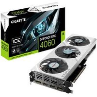 Gigabyte Grafikkarte Nvidia GeForce RTX 4060 EAGLE OC ICE  8 GB GDDR6-RAM PCIe x16  DisplayPort