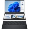 ASUS Zenbook 14 Duo OLED UX8406MA-PZ103W - 14 WQXGA+ OLED u9-185H 32GB RAM 1TB SSD - 35,6 cm (14) 2880 x 1800 Pixel / 400 Nits OLED Display glänzend / Intel® Core Ultra 9 (100) 185H / Intel® Intel® Arc Grafik / 32 GB RAM - 1000 GB SSD / Windows 11 Home - schwarz - 1.65 kg (90NB12U1-M00C10) – Bild 2