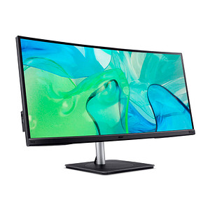 Damit lässt es sich arbeiten: acer Vero CB343CUR Curved Monitor 86