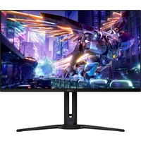 Der AORUS FO32U2P ist ein 31.5 Gaming Monitor mit QD-OLED-Technologie und bietet dank DisplayHDR True Black 400 und VESA Certified ClearMR 13000 eine erstaunlich brillante Farbdarstellung