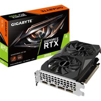 Hauptmerkmale rn rn Prozessor rn Grafikprozessorenfamilie NVIDIA rn GPU GeForce RTX 3050 rn Maximale Auflösung 7680 x 4320 Pixel rn CUDA Ja rn Prozessortaktfrequenz 1477 MHz rn Parallele Verarbeitungstechnologie Nicht unterstützt rn CUDA-Kerne 2304 rn Maximale Displays pro Videokarte 4 rn rn Speicher rn Separater Grafik-Adapterspeicher 6 GB rn Grafikkartenspeichertyp GDDR6 rn Breite der Speicherschnittstelle 96 Bit rn Speichertaktfrequenz 14000 MHz rn rn Anschlüsse und Schnittstellen rn Schnittstelle PCI Express 4.0 rn Anzahl HDMI-Anschlüsse 1 rn Anzahl DisplayPort Anschlüsse 1 rn HDMI-Version 2.1 rn DisplayPorts-Version 1.4a rn rn Leistungen rn TV Tuner integriert Nein rn DirectX-Version 12 Ultimate rn OpenGL-Version 4.6 rn Dual-Link-DVI Nein rn NVIDIA G-SYNC Ja rn rn Design rn Kühlung Aktiv rn Kühltechnik GIGABYTE WINDFORCE 2X rn Anzahl Lüfter 2 Lüfter rn Produktfarbe Schwarz