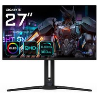 Der AORUS FO27Q3 Gaming-Monitor mit seinem brillanten 27 Zoll QHD-OLED-Display zieht Sie mitten ins Spielgeschehen. Erleben Sie brillante Farben und tiefe Kontraste