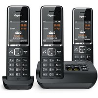 GigasetSchnurloses TelefonCOMFORT 550A Trio schwarzZeitlos-edles Design2