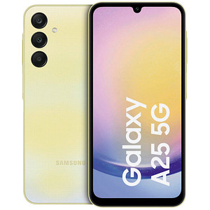 Das SAMSUNG Galaxy A25 5G Smartphone gelb 128 GB – hervorragende Ausstattung und modernste TechnologieEin Alleskönner wie das SAMSUNG Galaxy A25 5G Smartphone gelb 128 GB verschönert und erleichtert uns die Kommunikation mit Freunden oder Kollegen