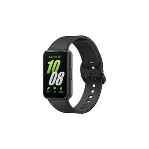 Die SAMSUNG Galaxy Fit3 Smartwatch dunkelgrau – smarte Funktionen immer zur HandDie SAMSUNG Galaxy Fit3 Smartwatch dunkelgrau als 2-in1-Alltagsbegleiter: Sportuhr und Mini-Computer. Ob als Fernsteuerung für andere mobile Geräte