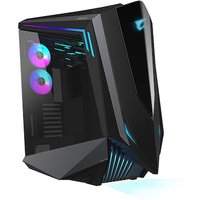 • Gaming Gehäuse mit TG Sichtfenster im AORUS Design bis E-ATX MB • RGB Light im stylischem Design